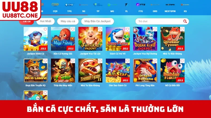 Bắn cá cực chất, săn là thưởng lớn