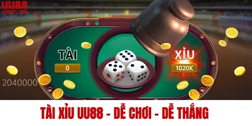 Tài xỉu uu88 dễ chơi dễ thắng